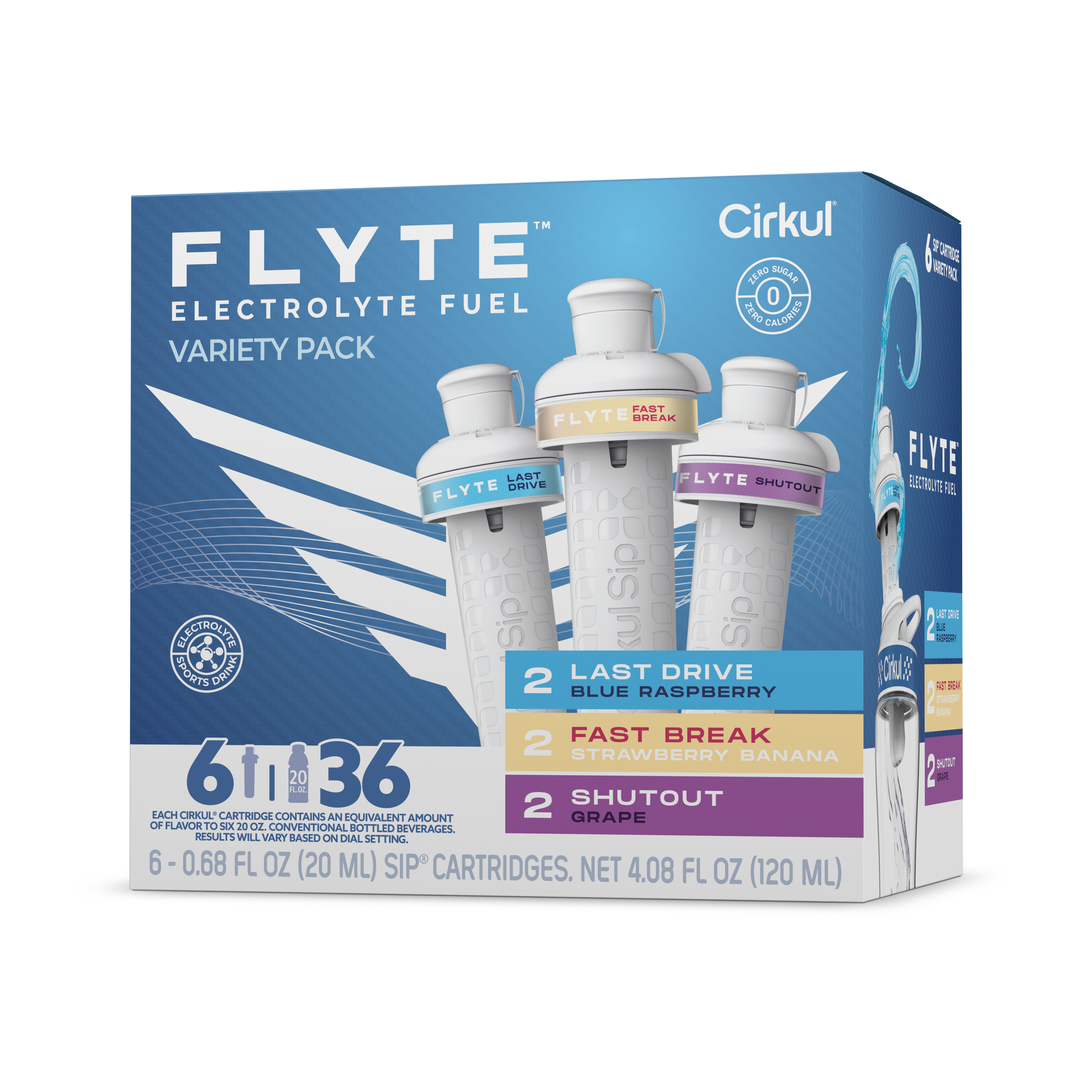 Flyte� 6-Pack Variety Pack