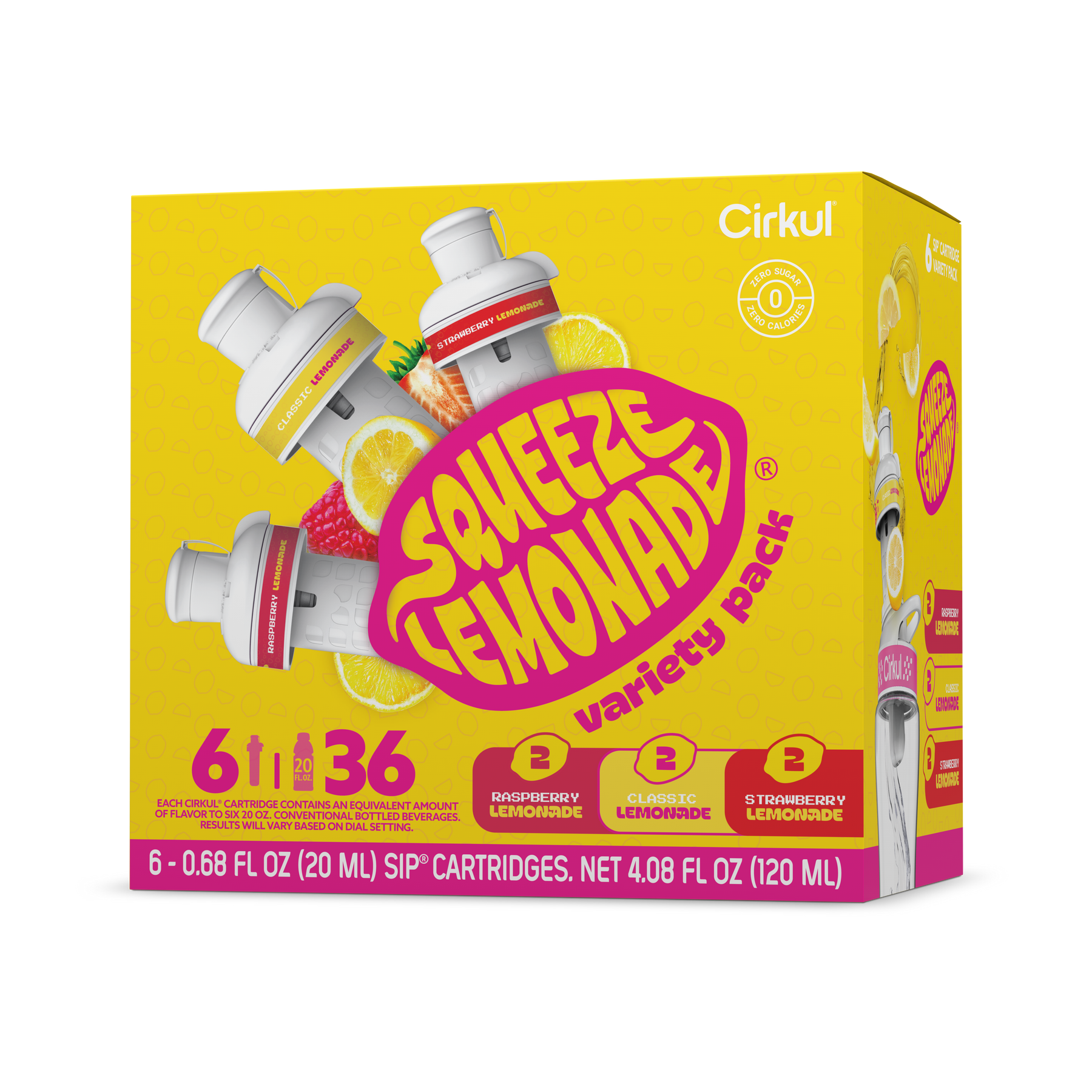 Squeeze Lemonade� 6-Pack Variety Pack